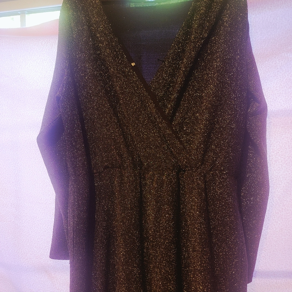 Apt. 9 | Glitter Wide Leg Jumpsuit - Picture 3 of 11